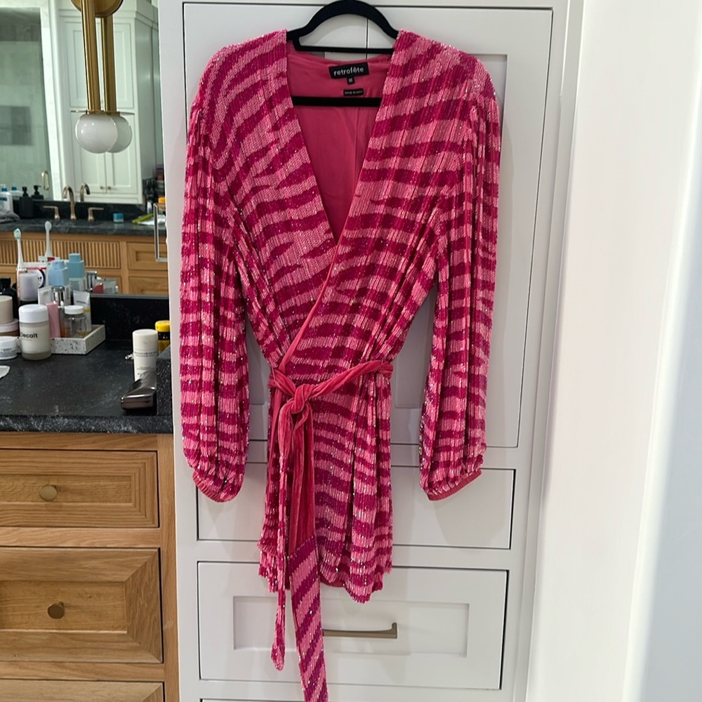 Retrofête Wrap Dress